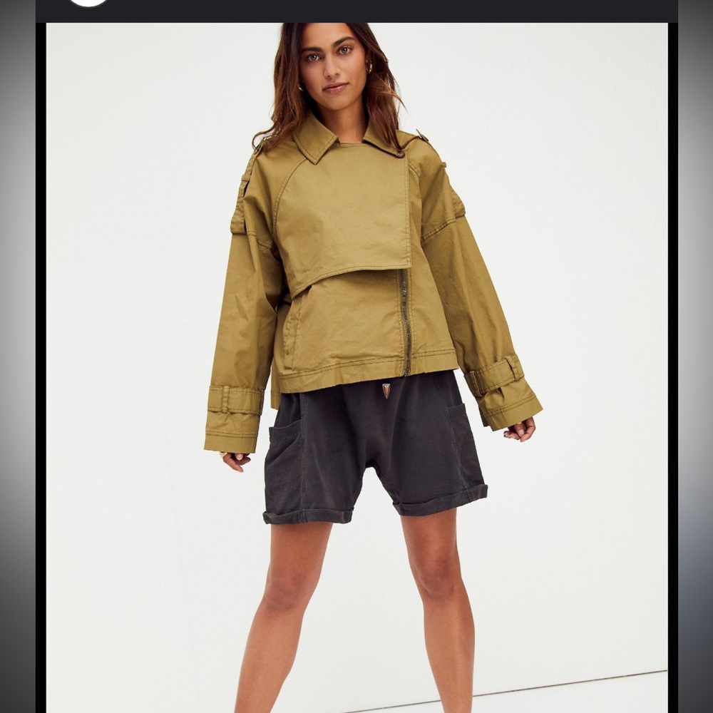 Free People Brenda Aviator Trench Coat - Picture 8 of 16